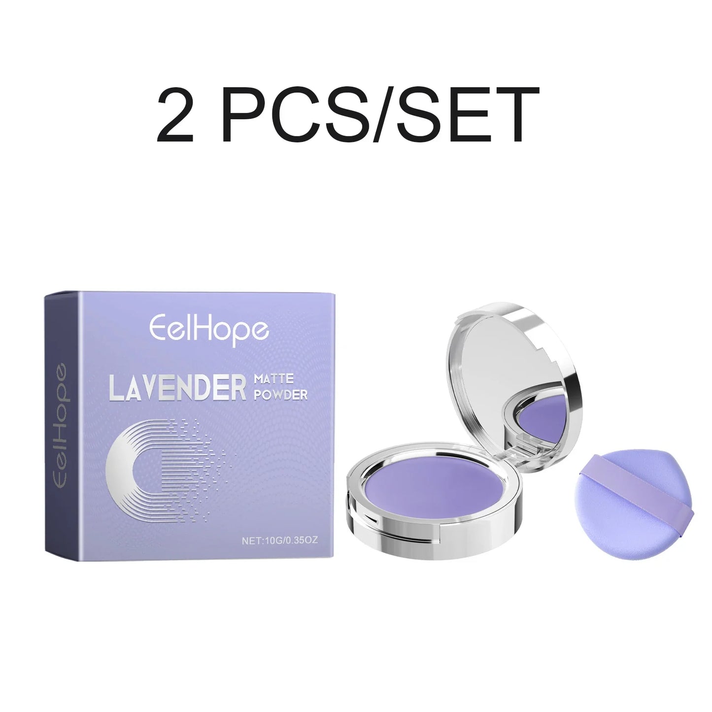 Lavender Matte Setting Powder – Oil Control & Brightening 10g