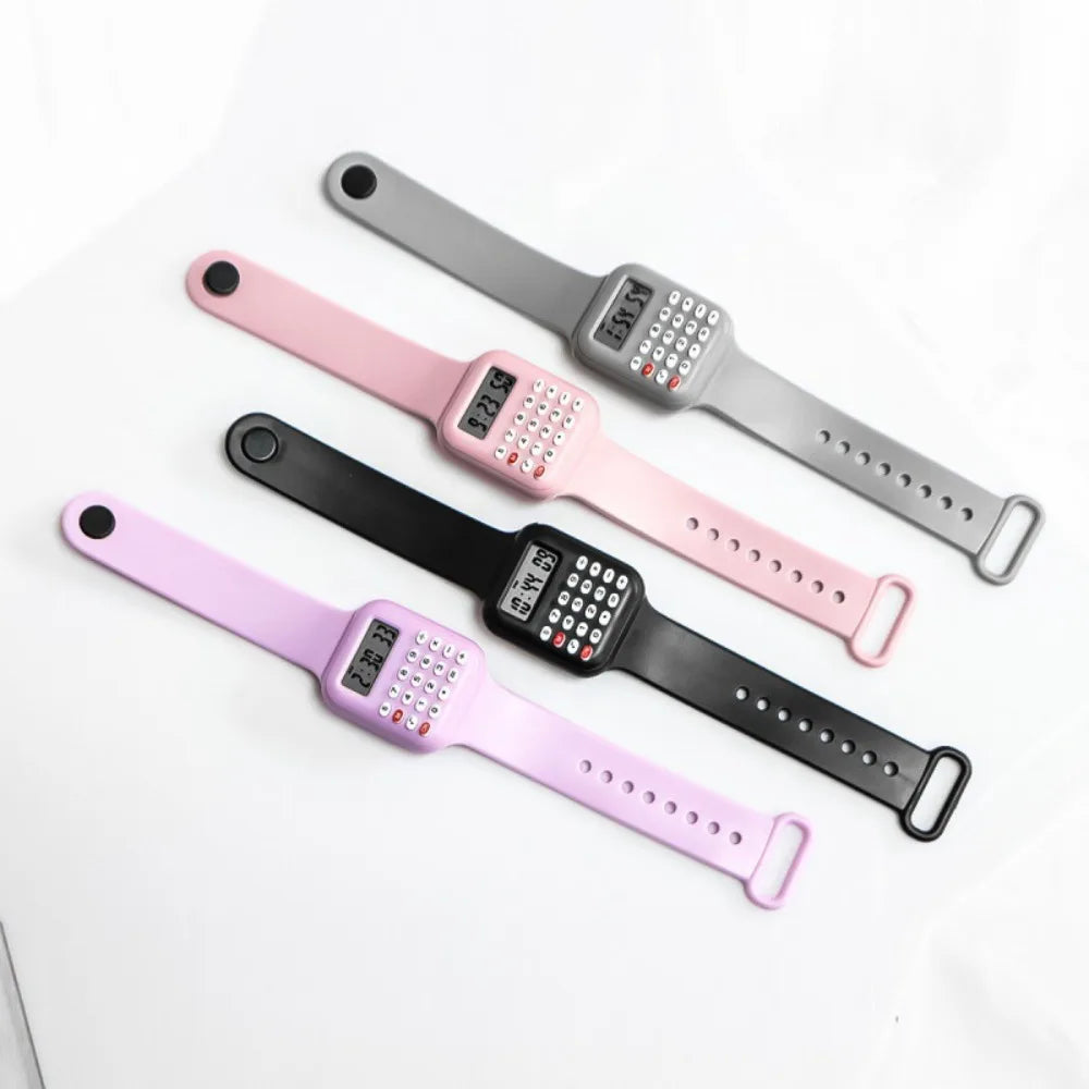 Kids Digital Calculator Watch | Date, Alarm & EL Backlight