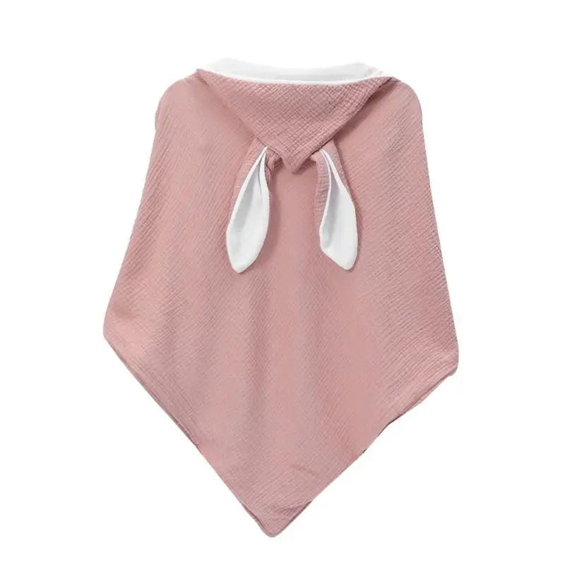 Hooded Baby Bath Towel Wrap | Soft Cotton Rabbit Ears Blanket