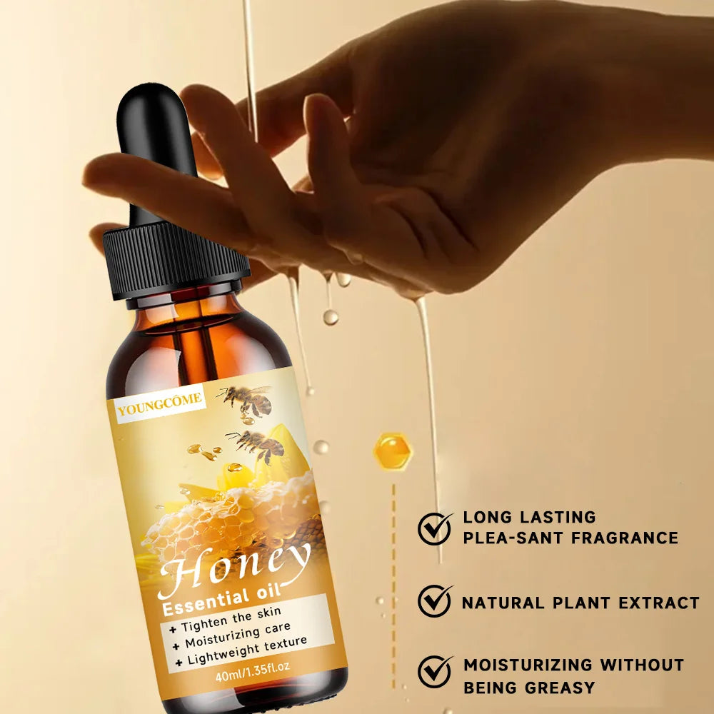 Honey Essential Oil Skin Care and Massage Essential Oil Base Oil Aromatherapy Essential Oil Suitable for All Skin Peaceful Pleasures Health and Wellness