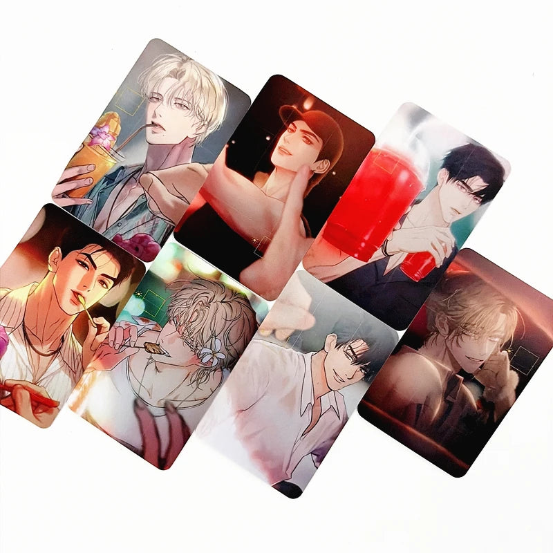 Backlight BL Manhwa Lomo Cards Baek Yeongwoon Han Seo-in Double Sided