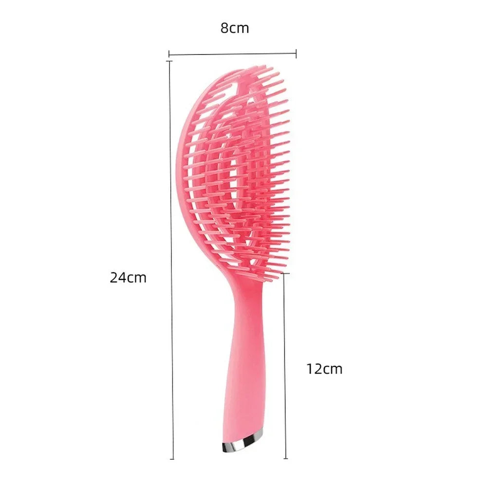 Anti-Static Scalp Massage, Vented Hair Brush Comb for Styling, Suitable for Salon and Home Use, Works on Wet and Dry Hairs Peaceful Pleasures Health and Wellness