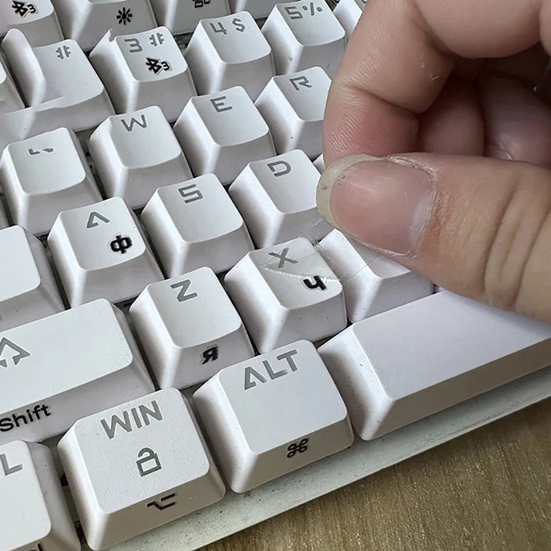 Russian Keyboard Stickers – Universal Laptop & Desktop Cyrillic