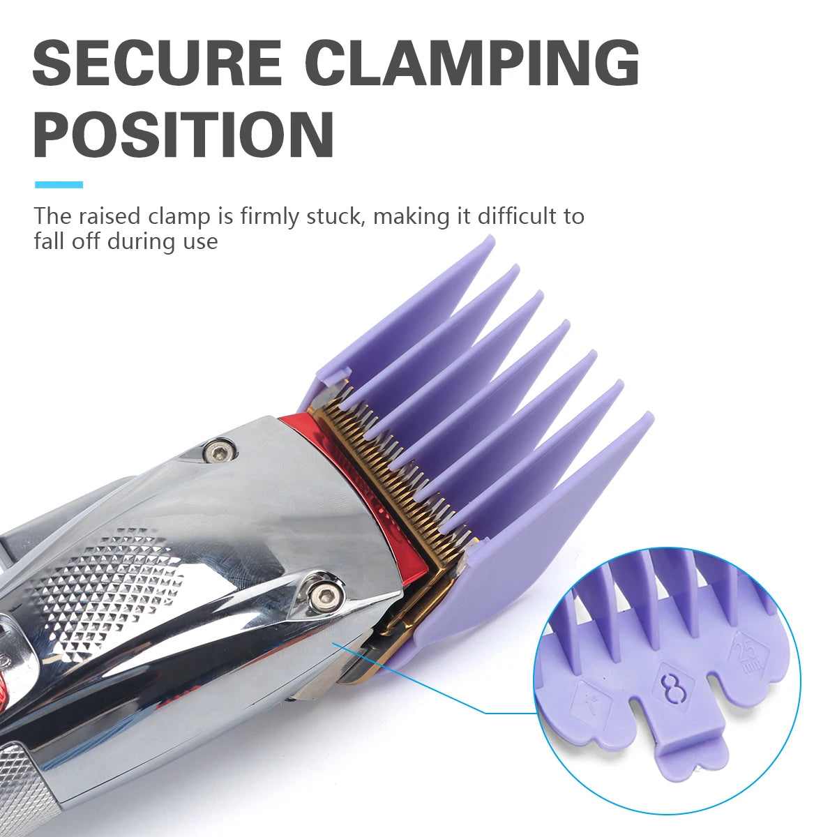 10Pcs/Set Universal Hair Clipper Limit Comb Salon Cutting Guide Replacement Set Professional Electric Hair Trimmer Accessories Peaceful Pleasures Health and Wellness