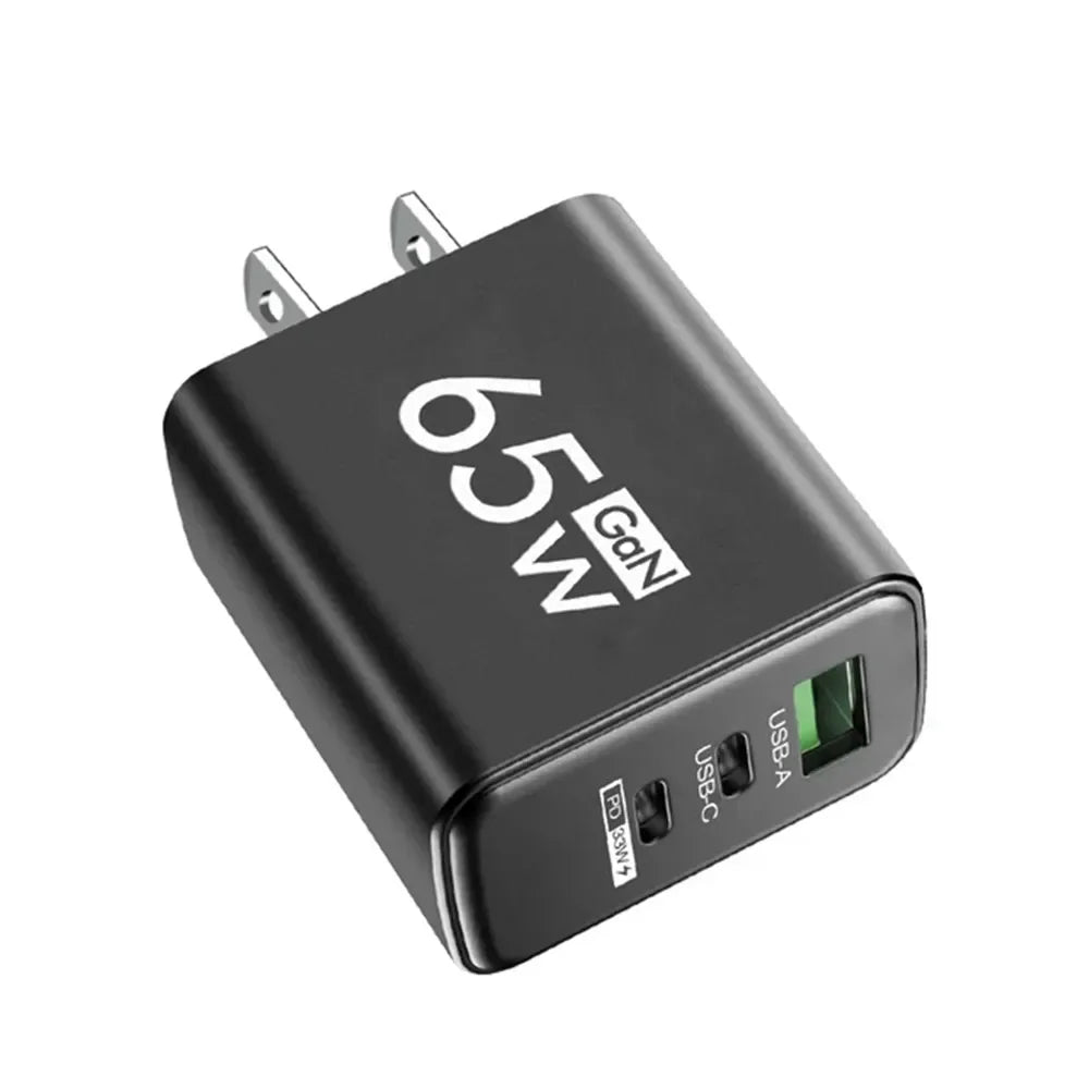 65W GaN USB-C Fast Charger | PD & QC | iPhone Samsung