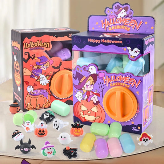 Halloween Mini Claw Machine Toy for Kids – 6 Surprise Blind Box Mini Claw Machine Toy Peaceful Pleasures Health and Wellness