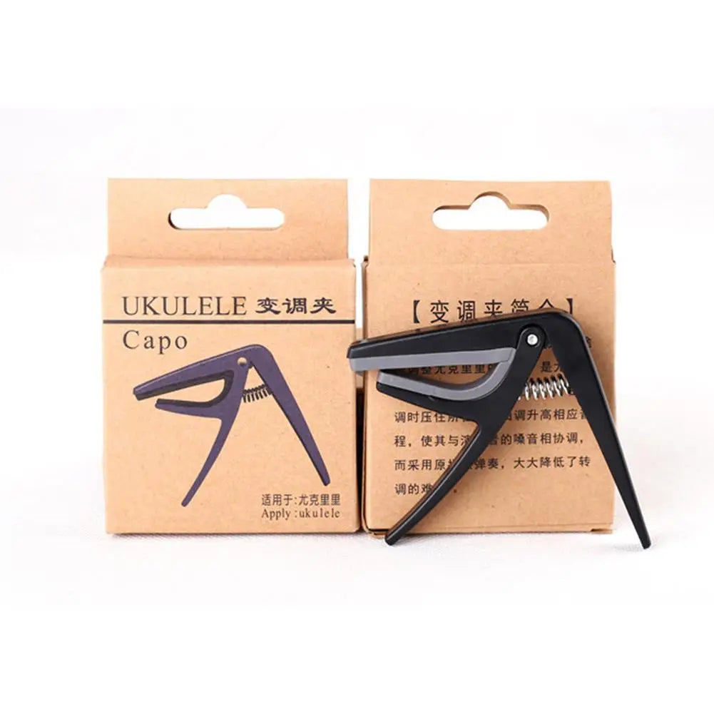 Professional Ukulele Capo Single-handed Quick Change Ukelele 4