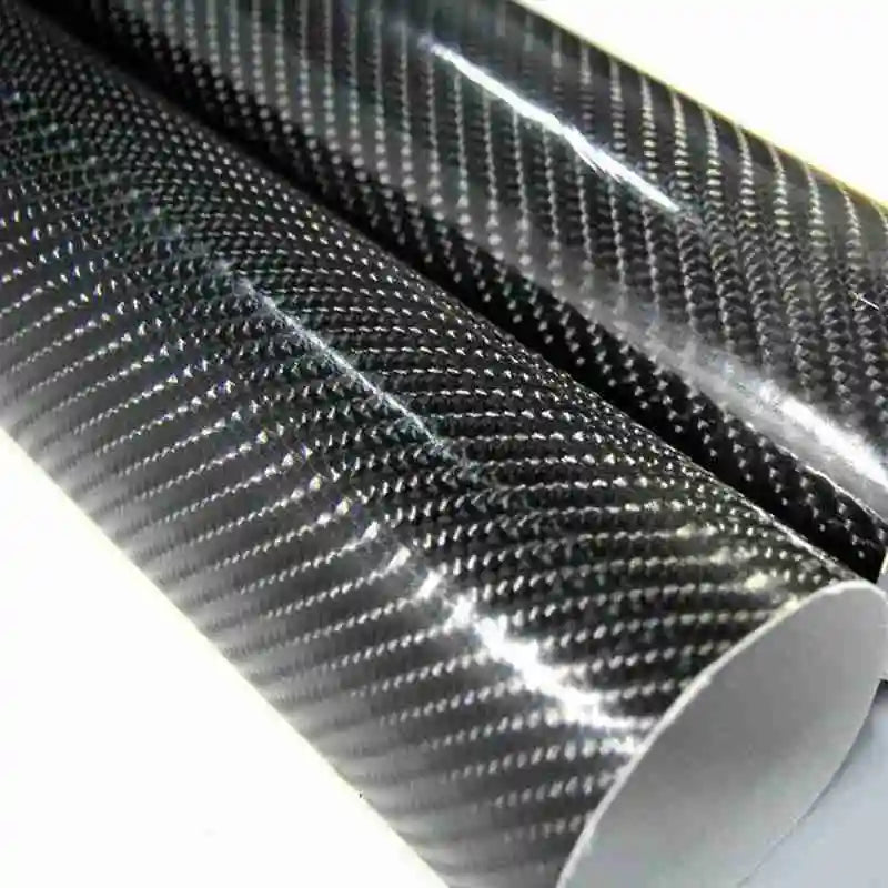 30cmX152cm/12" x 60" 7D Carbon Fiber Sticker Glossy Car Wrap Sheet Roll Film Stickers Decals Accessories Peaceful Pleasures Health and Wellness A