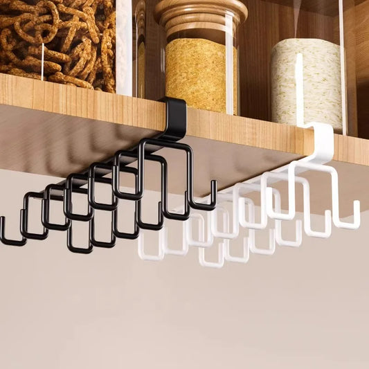 Modern Smart No Drill Suction Cup Wall Mounted Multifunctional Kitchen Cup Organizer mall Kitchens Apartments College Dorms Peaceful Pleasures Health and Wellness
