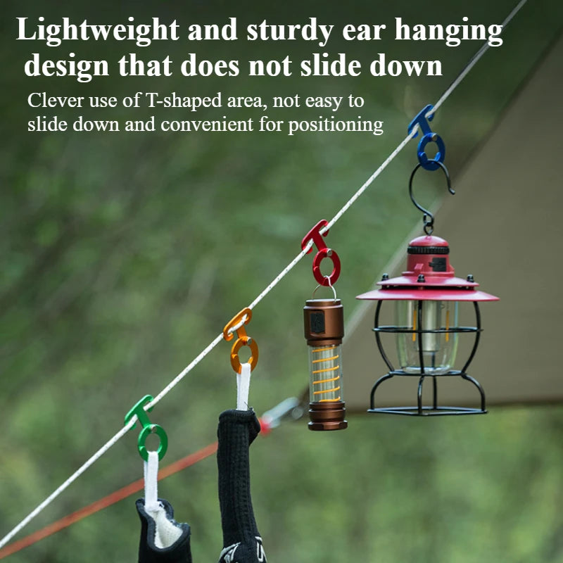 Aluminum Alloy Adjustable Tent Rope Buckles | 2-Pack Cord Lock Tent Rope Buckle Peaceful Pleasures Health and Wellness