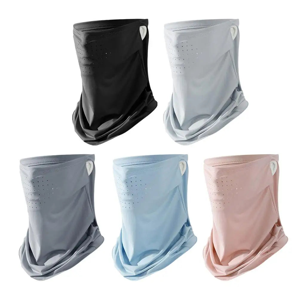 Unisex Breathable Ice Silk UV Protection Mask for Summer Peaceful Pleasures Health and Wellness