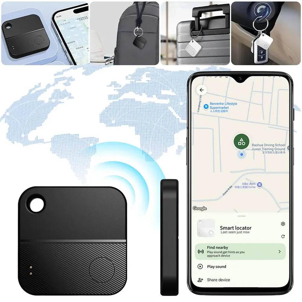 Bluetooth Tracker for Google Find Hub | Key, Pet & Bag Finder