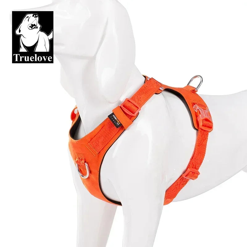 Truelove Uitra Light Safety Pet Harness Small and Medium Large and Strong Dog Explosion-proof Waterproof Outdoor Product TLH6282 Peaceful Pleasures Health and Wellness Orangeade XXS spain