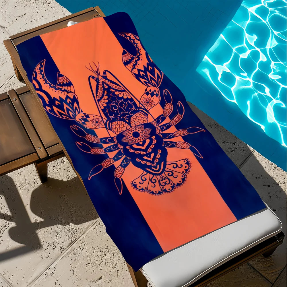 Quick-Dry Beach Towel – Soft Pool, Travel & Gym Towel Quick-Dry Beach Towel Peaceful Pleasures Health and Wellness z1 STJ150x260CM