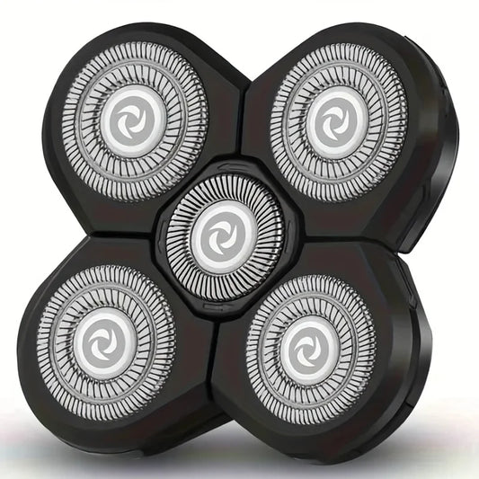 5-Head Rotary Shaver Replacement Blade – Universal Fit Shaver Replacement Head Peaceful Pleasures Health and Wellness