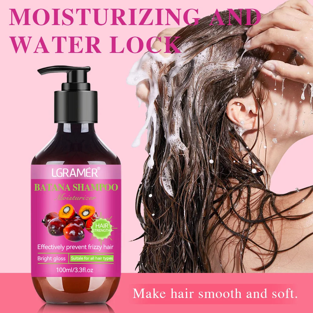 Batana Shampoo – Oil Control, Dandruff Relief & Hair Strengthening Hair Care Peaceful Pleasures Health and Wellness