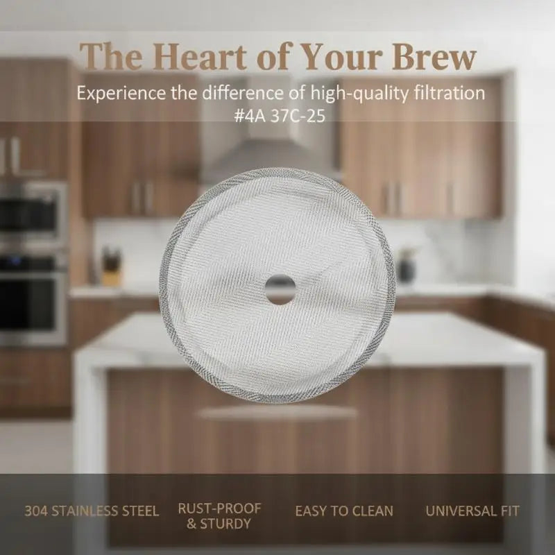Stainless Steel French Press Filter Screen | Reusable Mesh Disc