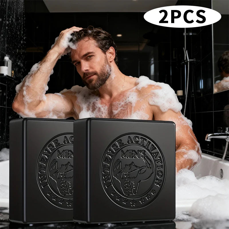 Men's Vitamin B & Vegan E Refreshing Body Soap – 2 Pack