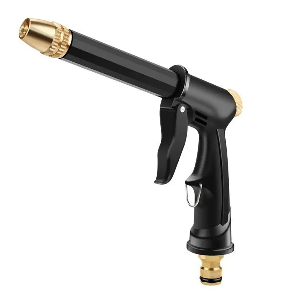 High-Pressure Garden Hose Spray Nozzle | Multi-Pattern Water Blaster