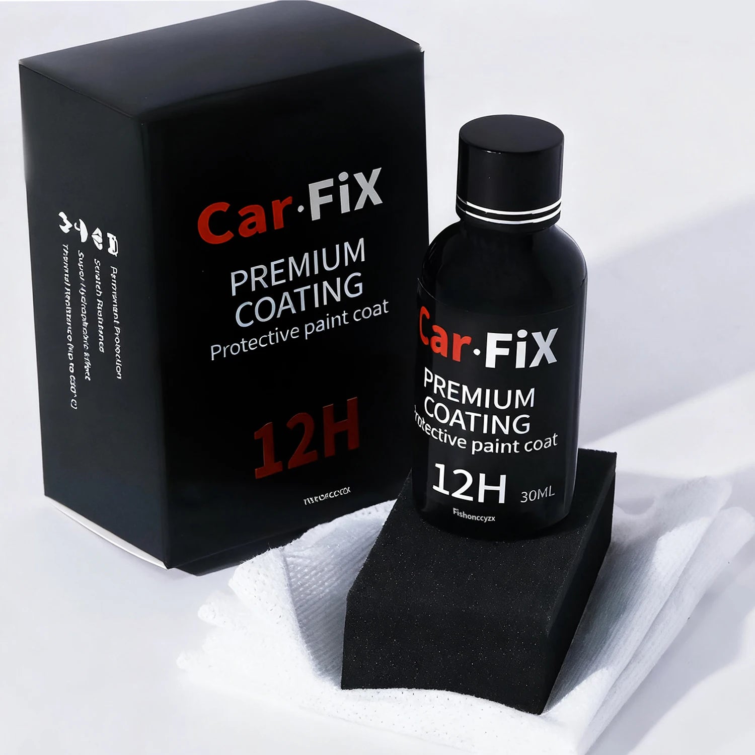 Graphene Ceramic Coating 12H Coating for Car Detailing Professionals 5+ Years of Protection Car Ceramic Coat Super Hydrophobic Peaceful Pleasures Health and Wellness
