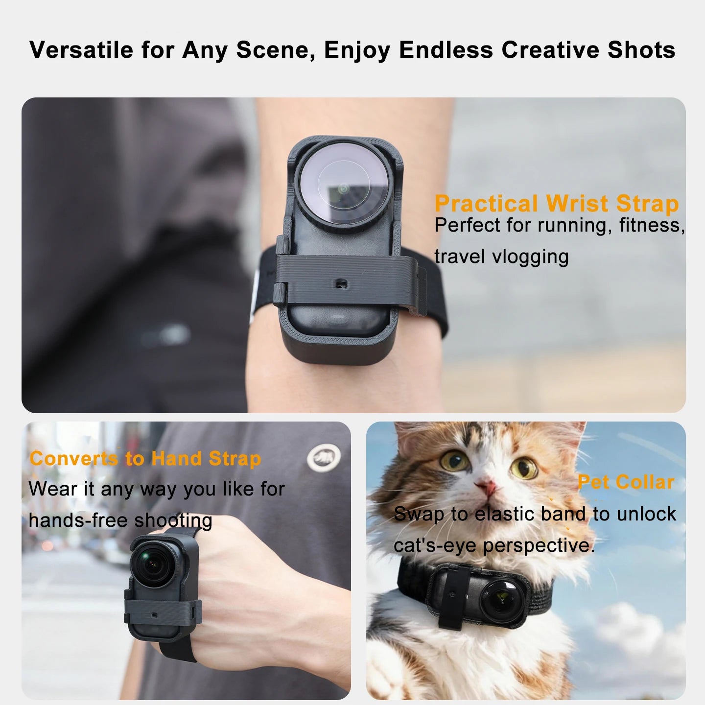 Hand Wrist Band Strap For DJI Osmo Nano Sports Camera Mount Adjustable Wristband For DJI Osmo Nano Camera Accessories Peaceful Pleasures Health and Wellness