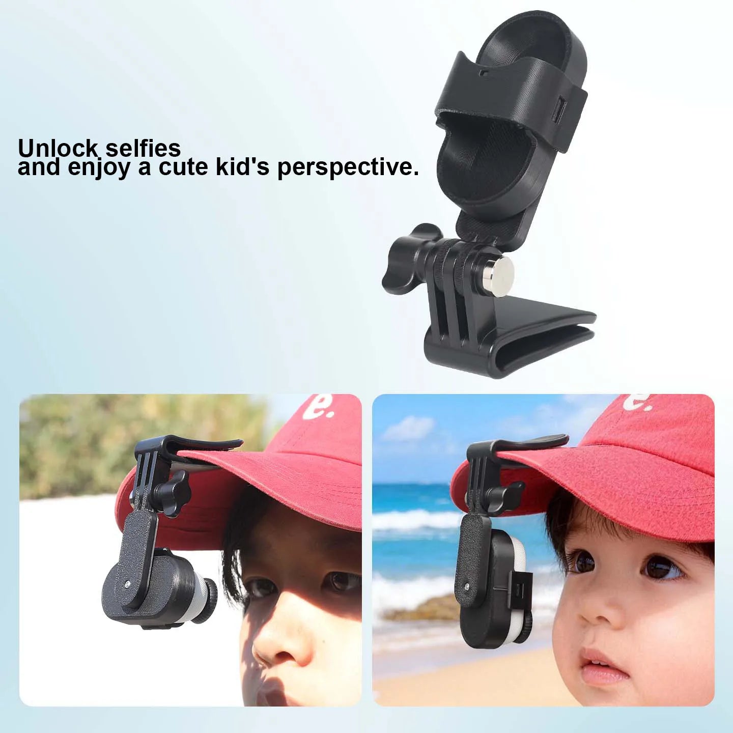 Wristband Monitoring And Precise Control For Insta360 GO3/3S Hat Clip Action Camera Baseball Cap Brim Clip Fixing Bracket Peaceful Pleasures Health and Wellness