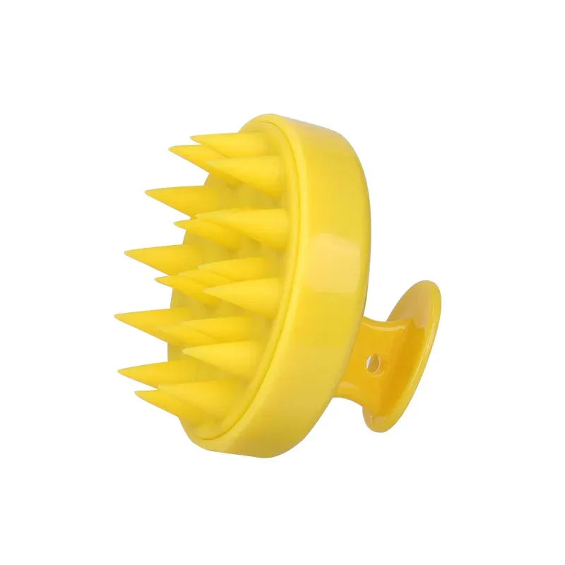 Silicone Scalp Massage Shampoo Brush – Hair & Body Scrubber
