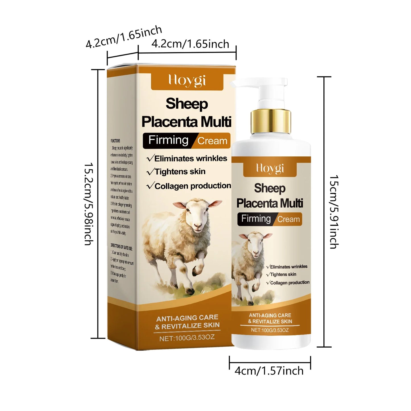 Sheep Placenta Firming Cream with Collagen – Face & Body
