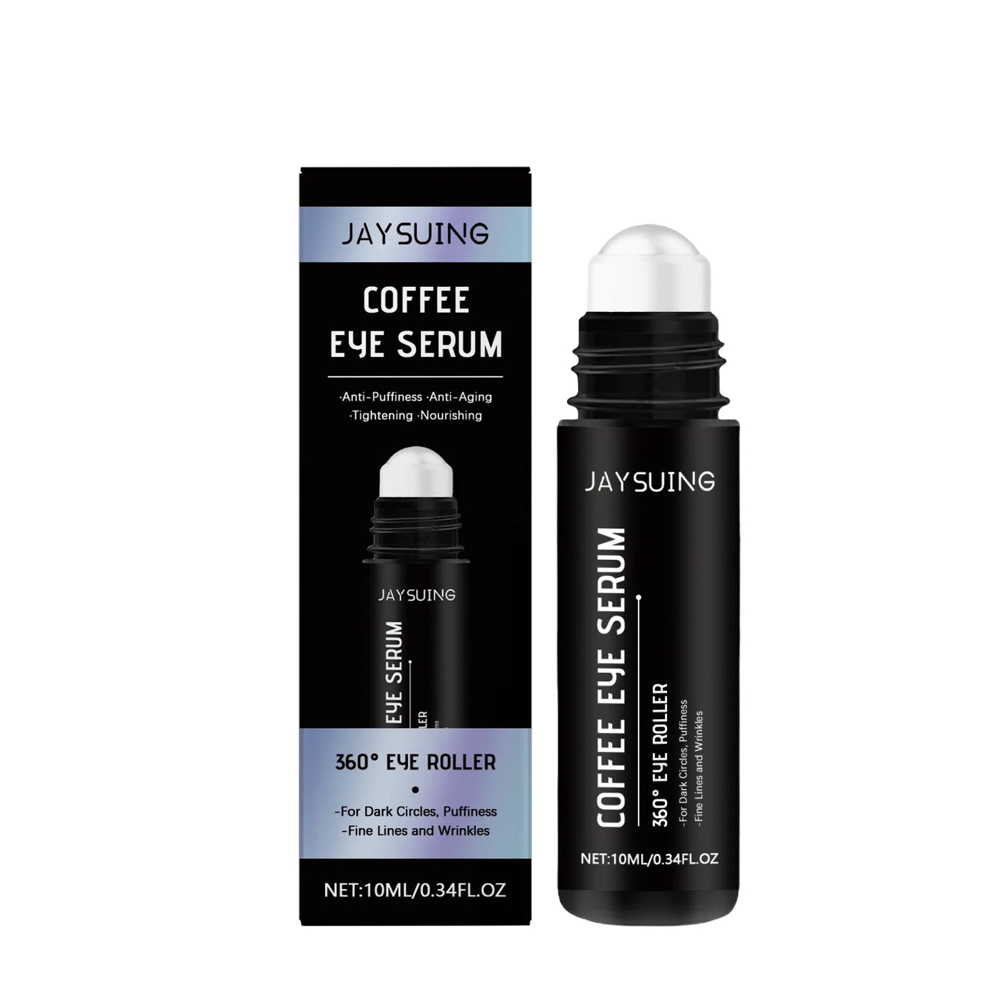 Coffee Eye Roll-On Serum 10ml | Depuff & Brighten Under Eyes