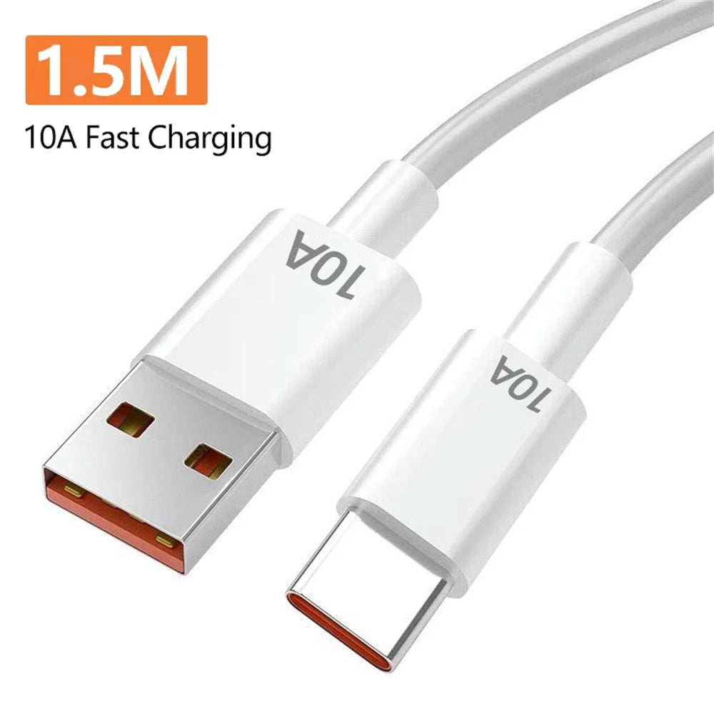 240W GaN 5-in-1 Fast Charger Multi Port USB C Wall Charger LED light Fireproof PC Adapter For iPhone Samsung Xiaomi EU/US Plug Peaceful Pleasures Health and Wellness 1.5M 10A Cable