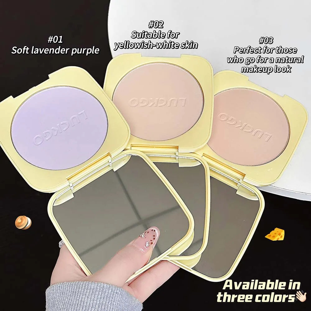 Matte Pressed Setting Powder – Oil Control & Brightening 20g