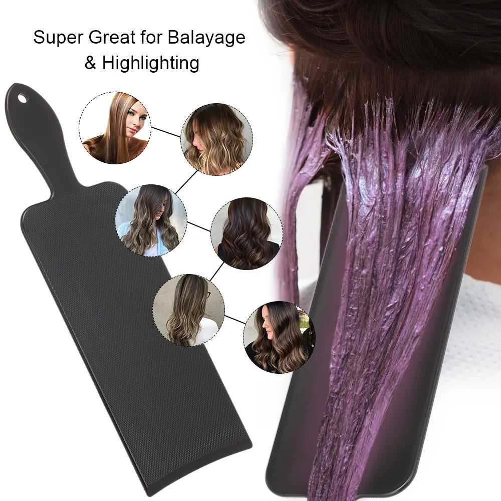 Salon Hair Coloring Dyeing Board Pro Barber Hairdressing Coloring Board Plastic Applicator Tinting Barbershop Tools Accessories Peaceful Pleasures Health and Wellness