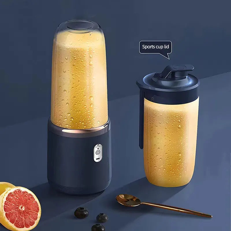 Portable USB Mini Juicer Cup – Travel Blender for Smoothies
