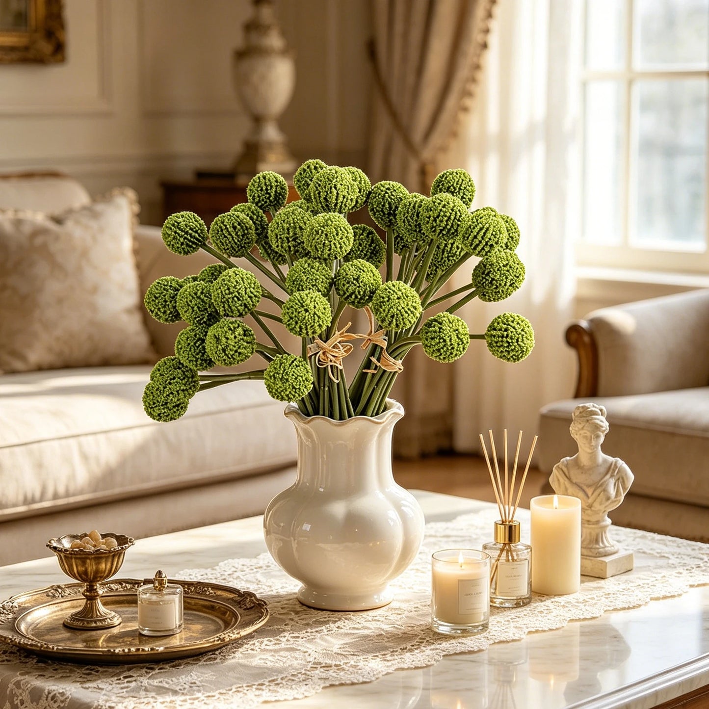 Artificial Silk Chrysanthemum Flowers | Wedding & Home Decor