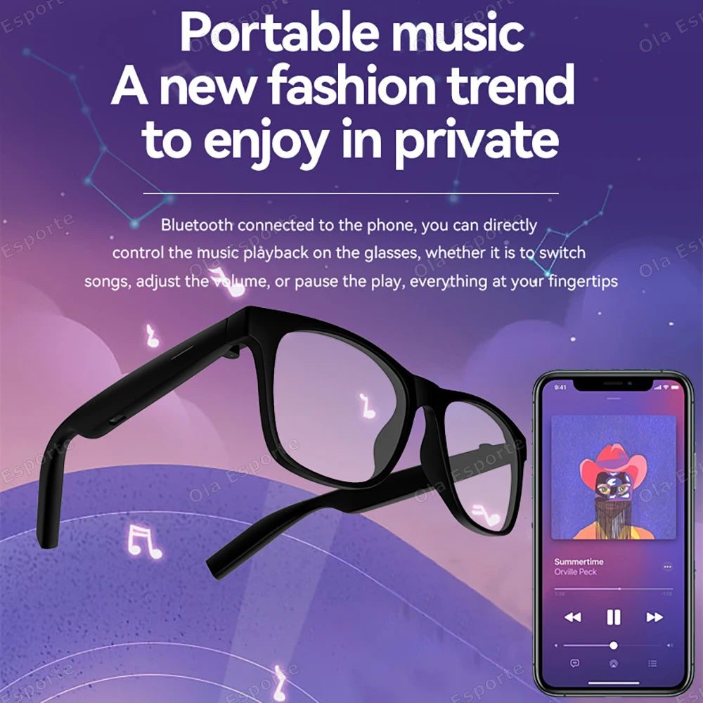 Bluetooth Smart Sunglasses | UV Protection & Wireless Audio