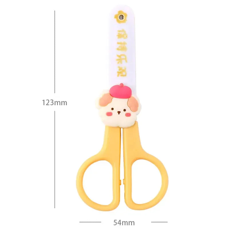 Kids Cartoon Craft Scissors Set – Paper Cutting & Scrapbooking