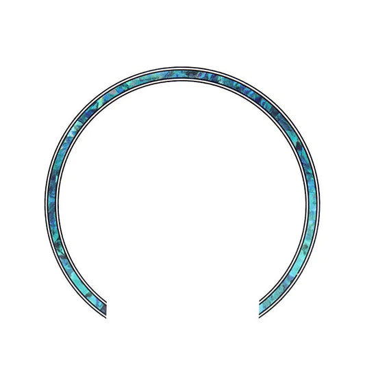 Guitar Sound Hole Wheel Flower 3D Mouth Decorative Decal Self-adhesive Peaceful Pleasures Health and Wellness