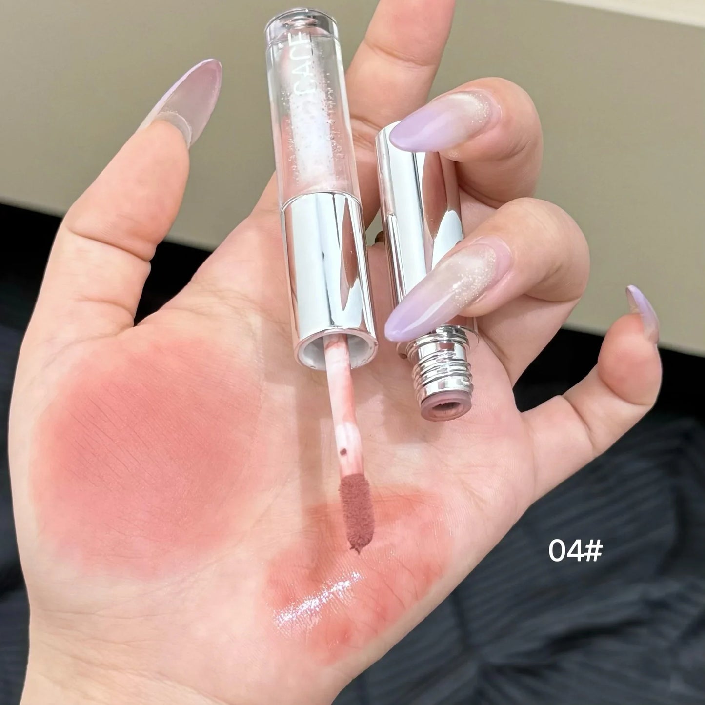 CACE Double-Ended Matte Lipstick & Hydrating Lip Gloss Duo