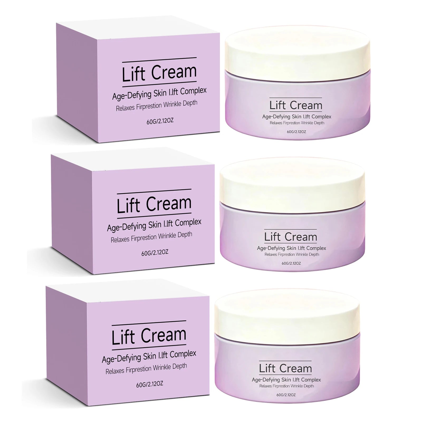 Firming Face Cream – Tighten, Lift & Hydrate Skin | 60g Firming Face Cream Peaceful Pleasures Health and Wellness 3 x 60G Boxed