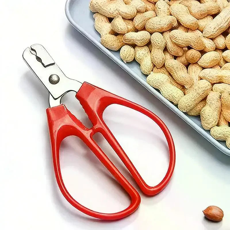 Stainless Steel Pistachio & Nut Cracker Sheller Pliers Nut Cracker Tool Peaceful Pleasures Health and Wellness