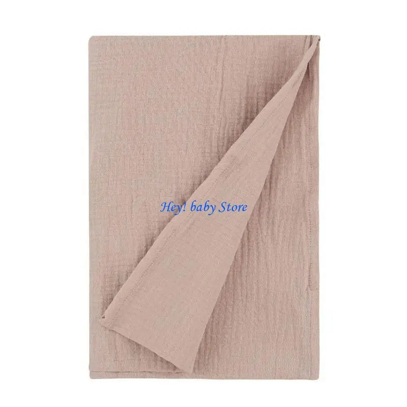 Muslin Swaddle Blanket Newborn | Soft Cotton Bamboo 33"