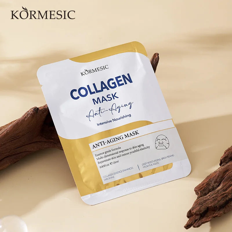 Gold Collagen Face Mask – Moisturizing, Anti-Wrinkle & Brightening