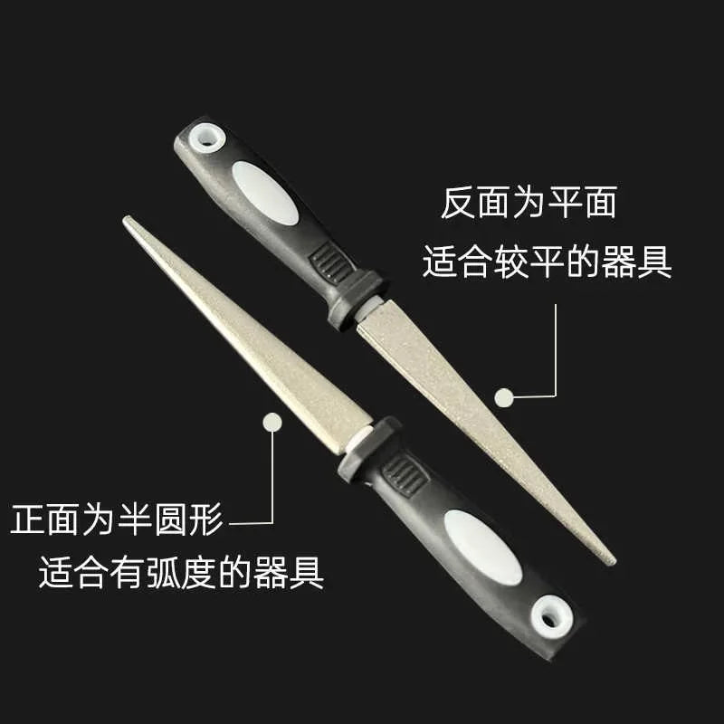 Diamond Folding Knife Sharpener – Double-Sided Sharpening Stone