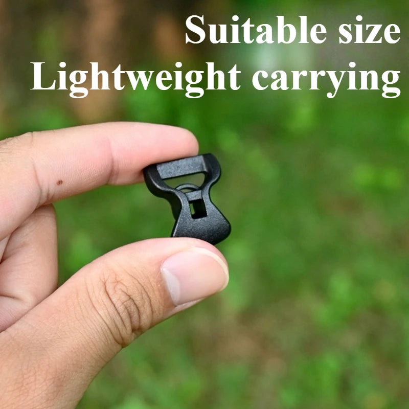 10-Pack Tent Guyline Tensioners | Cord Rope Tighteners for Camping Guyline Tensioners Peaceful Pleasures Health and Wellness