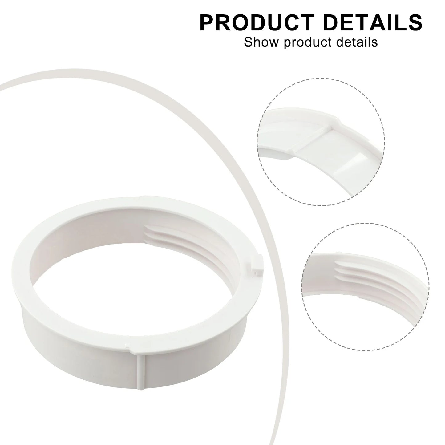 Exhaust Duct Interface Pipe Hose Connector Portable Mobile Air