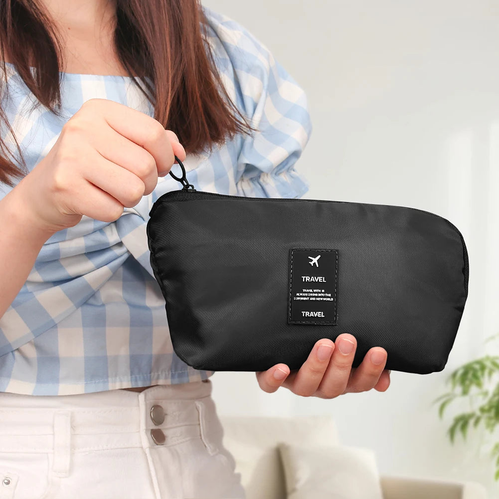 1/3/5pcs Travel Organizer Cable Digital Electronic Waterproof Storage Bag Portable Case For Earphone Devices USB Charger Plug Peaceful Pleasures Health and Wellness