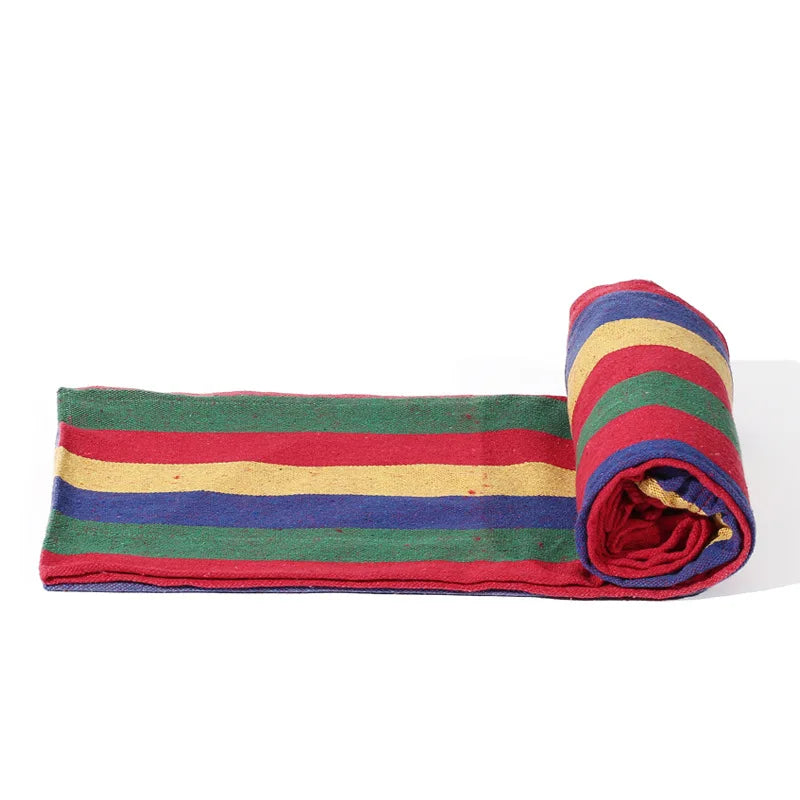 Outdoor camping hammock double thick tarp side roll prevent bedroom indoor bedroom swing lounge travel portable lightweight. Peaceful Pleasures Health and Wellness