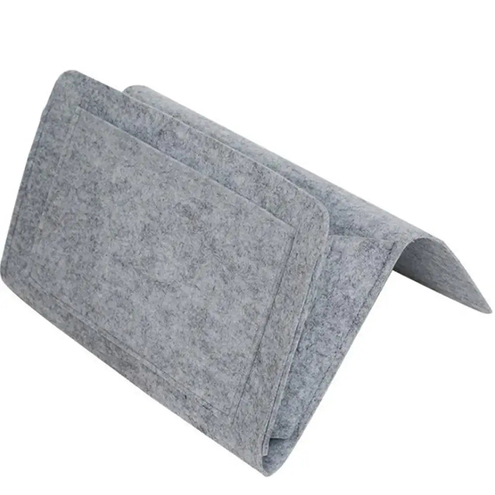 Felt Bedside Hanging Organizer | Multi-Pocket Bed Storage Caddy