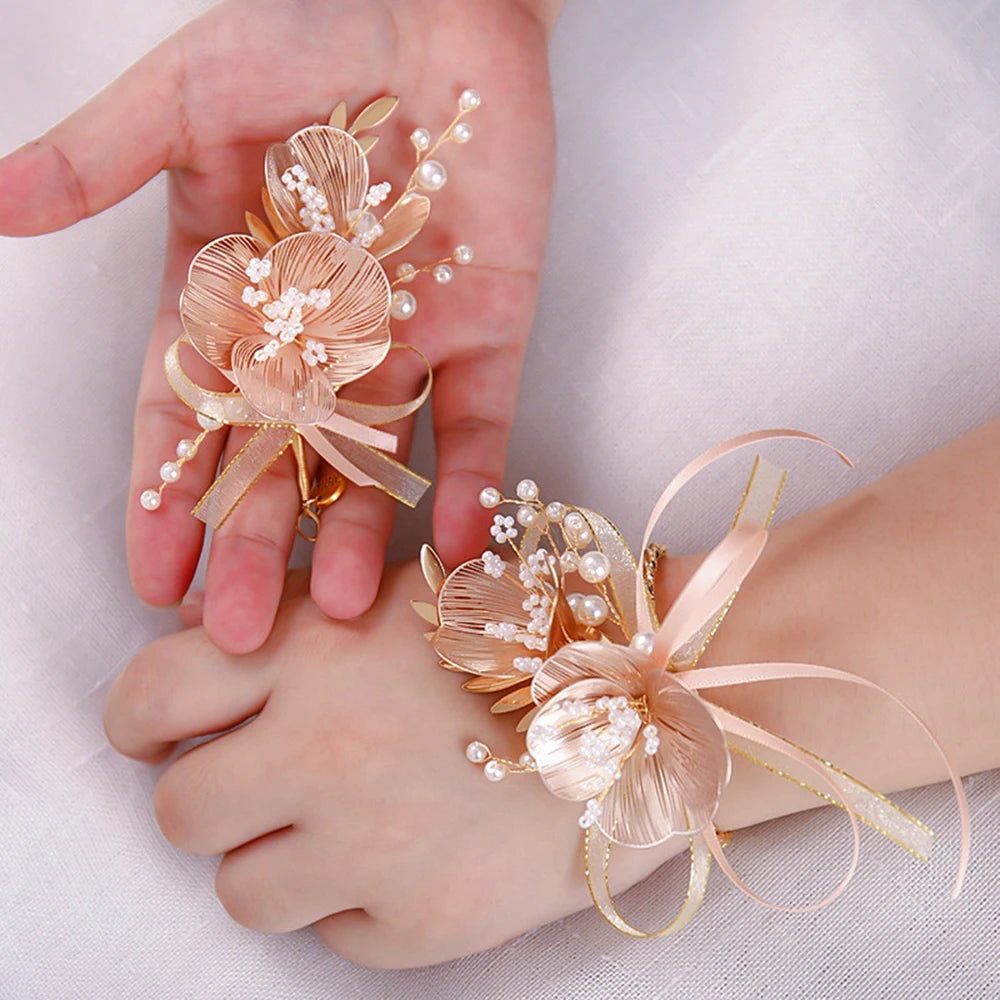 Handmade Wedding Headpieces Pearl Decoration Hair Band for Women Girls Bridal Bridesmaid Wedding Hair Decoration Peaceful Pleasures Health and Wellness