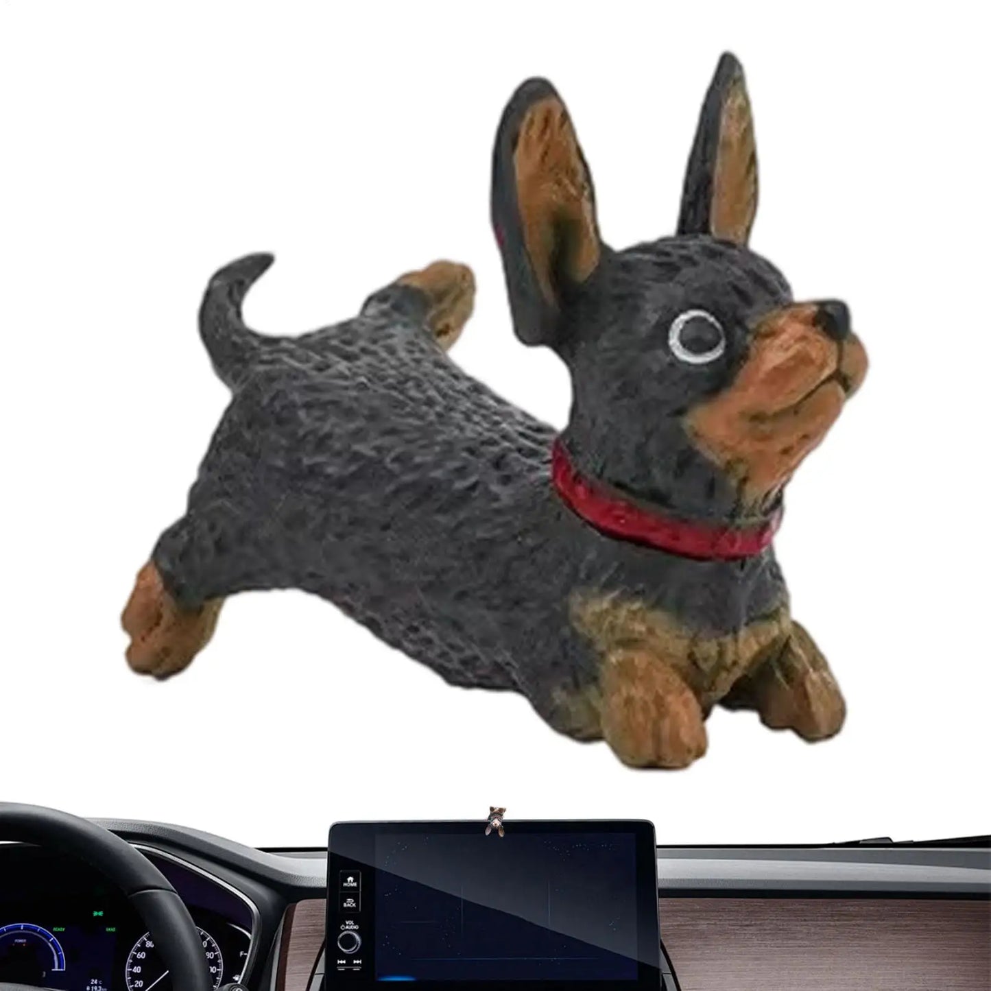 Cute Dog Figure Car Dashboard Ornament | Desk Decor Gift